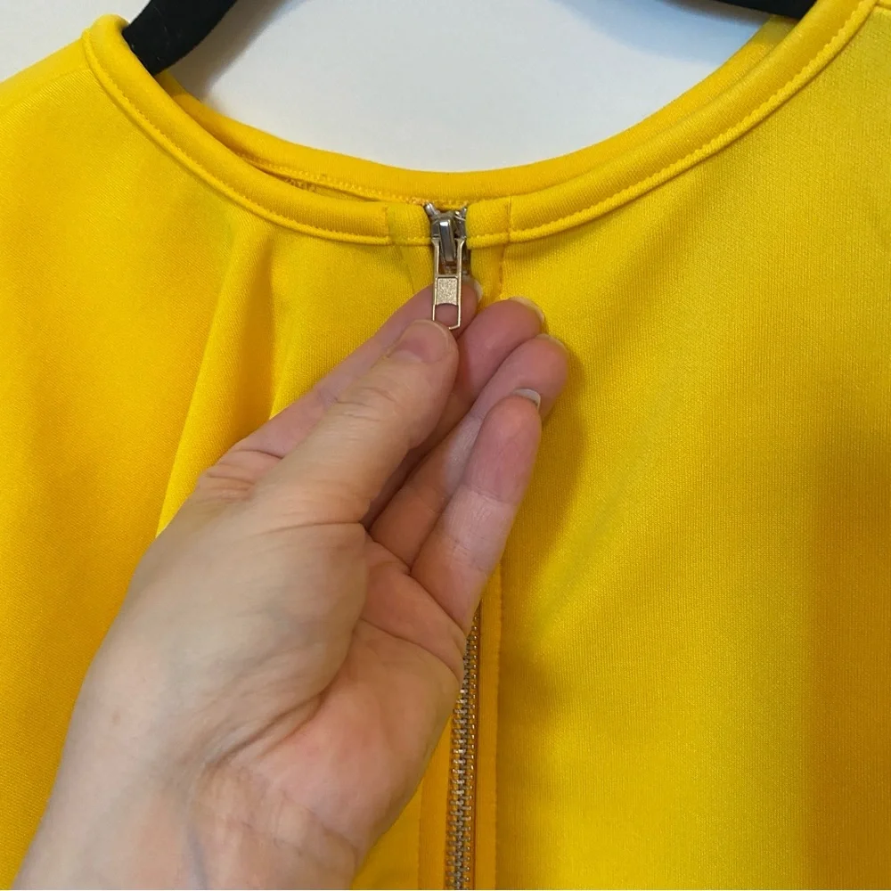 Yellow Ruffle Accent Top - Picture 6 of 8
